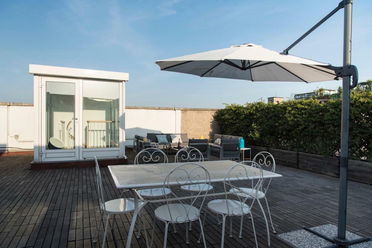 Ferienwohnung Luxurious 4Bdr Penthouse Near Duomo Cathedral Mailand Exterior foto